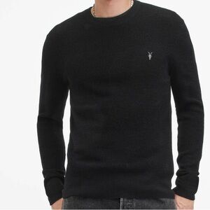 All Saints merino black sweater - size L